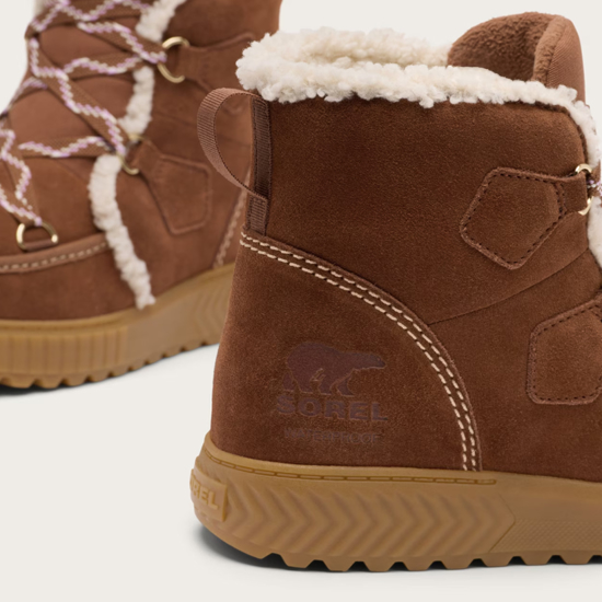 SOREL OTR ŠKORNJI NY5371 244 BIG KIDS ONA AVE™ ALPINE WATERPROOF dark auburn gum