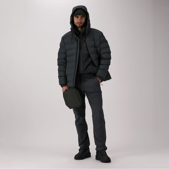 CMP m jakna 35K3697 U901 JAKET WITH ADJUSTABLE HOOD black