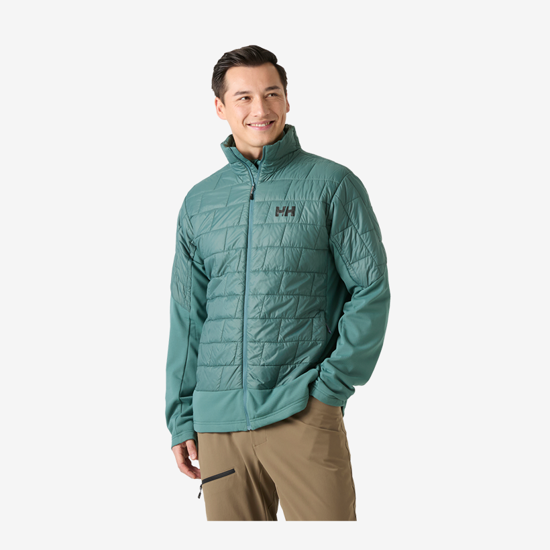 HELLY HANSEN m jakna 63459 494 LIFALOFT HYBRID INSULATOR JACKET opal green