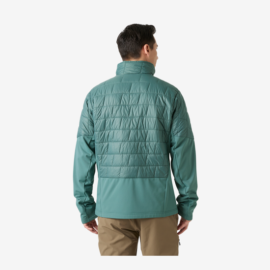 HELLY HANSEN m jakna 63459 494 LIFALOFT HYBRID INSULATOR JACKET opal green