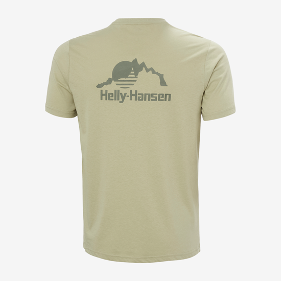 HELLY HANSEN m majica 63500 463 NORD GRAPHIC T-SHIRT light lav