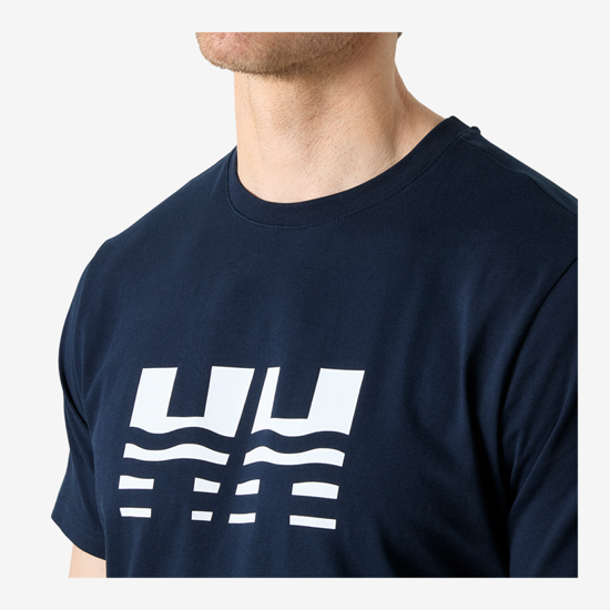 HELLY HANSEN m majica 54599 595 CORE GRAPHIC T-SHIRT 2.0 navy