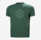 HELLY HANSEN m majica CORE GRAPHIC T-SHIRT 2.0 jugnle green