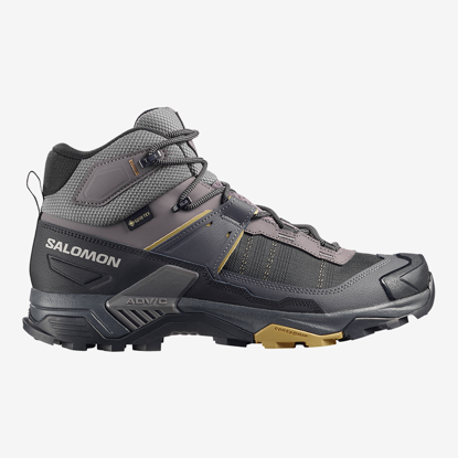 SALOMON ž pohodni čevlji 491037 X ULTRA 5 MID GTX dark gull gray/asphalt/willow