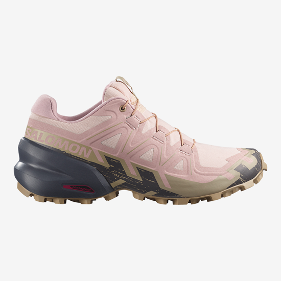 SALOMON ž trail copati 491971 SPEEDCROSS 6 GTX tapioca/shadow gray/slate green