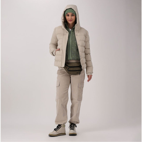 CMP ž jakna 36K2316 P220 STRETCH JACKET WITH FIXED HOOD kaki