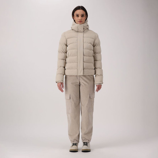 CMP ž jakna 36K2316 P220 STRETCH JACKET WITH FIXED HOOD kaki
