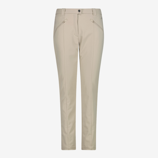 CMP ž hlače 3A11266 P220 LONG PANT SOFTSHELL kaki