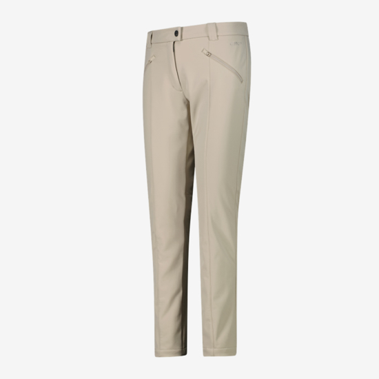 CMP ž hlače 3A11266 P220 LONG PANT SOFTSHELL kaki