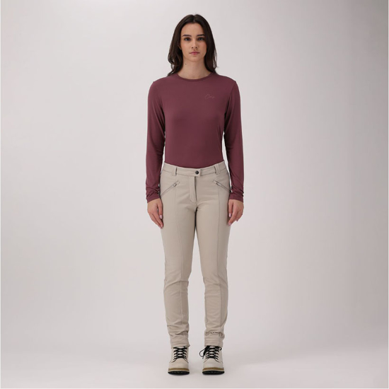 CMP ž hlače 3A11266 P220 LONG PANT SOFTSHELL kaki