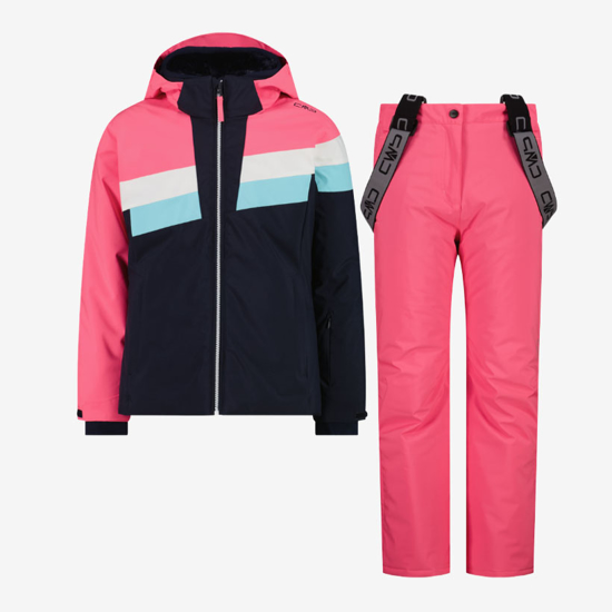 CMP otr smučarski komplet 34W4815 B432 KID TWILL SET glow pink