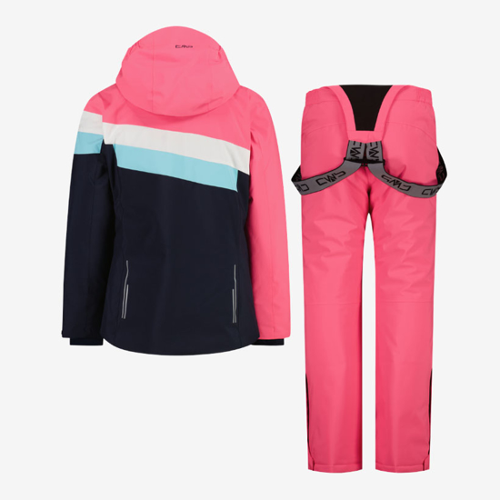 CMP otr smučarski komplet 34W4815 B432 KID TWILL SET glow pink