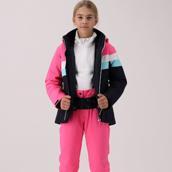 CMP otr smučarski komplet 34W4815 B432 KID TWILL SET glow pink