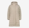 CMP ž plašč LONG PADDED DOWN JACKET WITH HOOD kaki