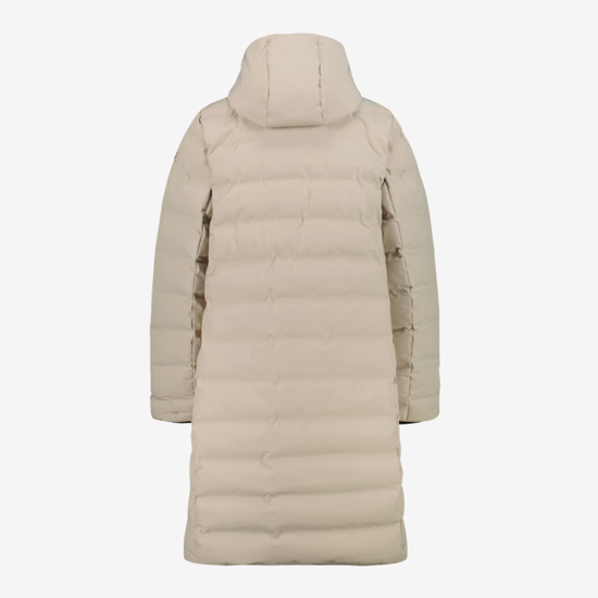 CMP ž plašč 35K3676 P220 LONG PADDED DOWN JACKET WITH HOOD kaki