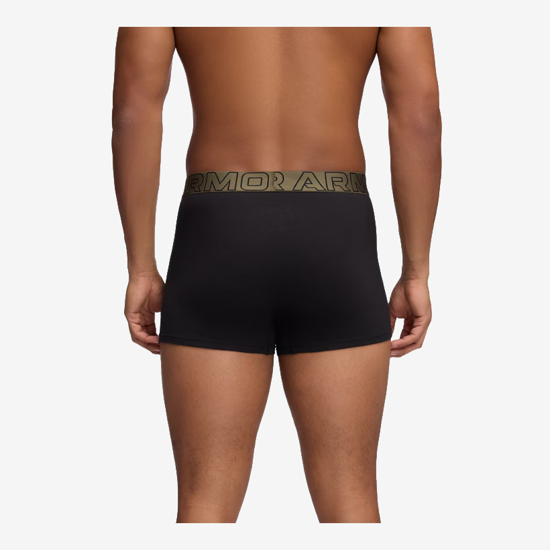 UNDER ARMOUR m spodnje hlače 1383891-005 PERFORMANCE COTTON 3-PACK BOXERJOCK black marine OD green