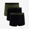 UNDER ARMOUR m spodnje hlače 1383891-005 PERFORMANCE COTTON 3-PACK BOXERJOCK black marine OD green