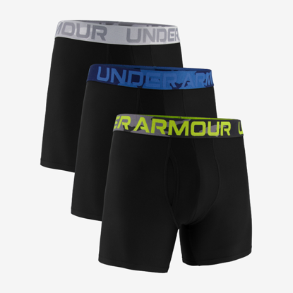 UNDER ARMOUR m spodnje hlače 6019060-001 PERFORMANCE TECH 3-PACK black