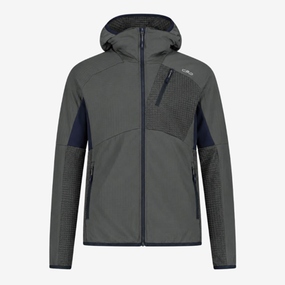 CMP m jopica 36G1257 F902 LIGHTWEIGHT HOODED FLEECE JACKET jungle