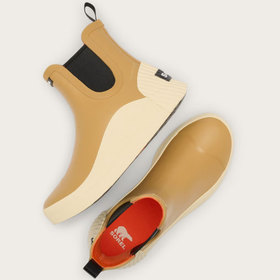SOREL Ž ŠKORNJI NL6134 373 OUT N ABOUT™ IV CHELSEA RAIN WATERPROOF curry honey white