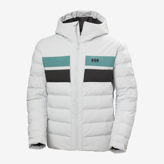 HELLY HANSEN m smučarska bunda 65612 853 BOSSANOVA PUFFY JACKET grey fog