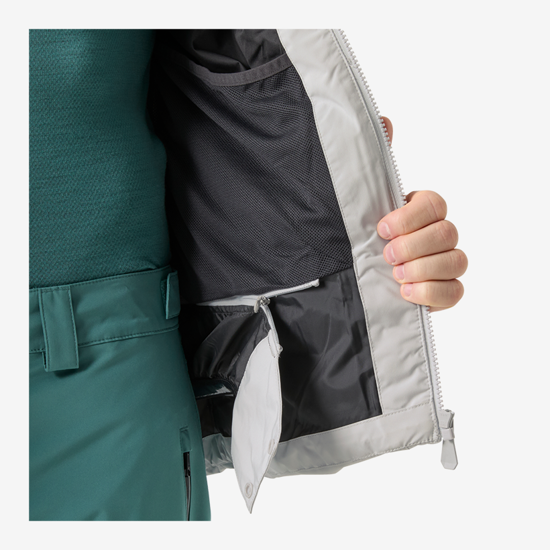 HELLY HANSEN m smučarska bunda 65612 853 BOSSANOVA PUFFY JACKET grey fog