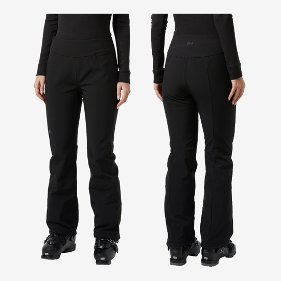 HELLY HANSEN ž smučarske hlače 66052 990 NORA SOFTSHELL SKI PANTS black