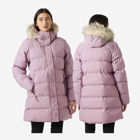 HELLY HANSEN ž plašč 53624 676 BLOSSOM PUFFY WINTER PARKA purple clay