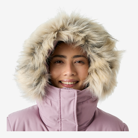 HELLY HANSEN ž plašč 53624 676 BLOSSOM PUFFY WINTER PARKA purple clay