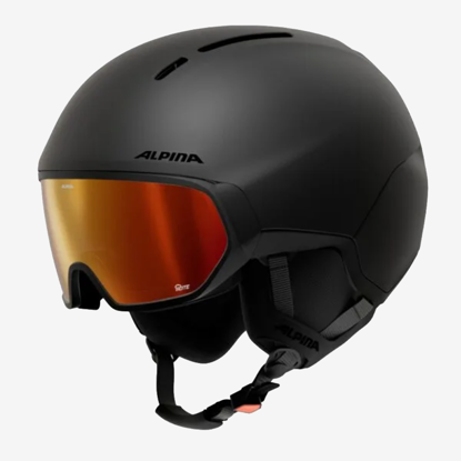 ALPINA odr smučarska čelada A9269 30 VIZZARD Q-LITE black matt