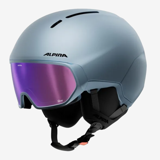 ALPINA odr smučarska čelada A9269 34 VIZZARD Q-LITE ice blue matt