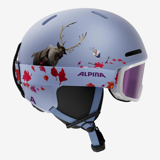 ALPINA otr smučarska čelada A9273 20 ZUPO SET DISNEY frozen