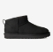 UGG ž škornji CLASSIC ULTRA MINI NUBUCK black