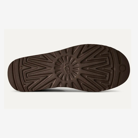 UGG ž škornji 1184556 CLASSIC ULTRA MINI NUBUCK dark chestnut