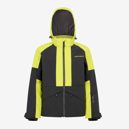 FISCHER otr smučarska bunda AFCFR06027 9999JV NOMAD J black yellow