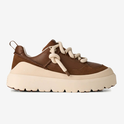 UGG copati 1170910 HERITAGE UTILITY SNEAKER dark chestnut whitecap