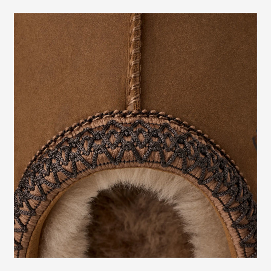 UGG natikači 1175070 TASMAN II NUBUCK dark chestnut