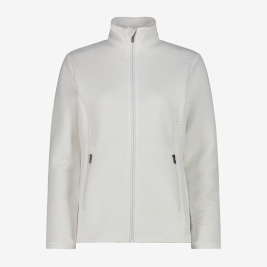 CMP ž jopica 36L1676 A001 STRETCH JACQUARD JACKET bianco