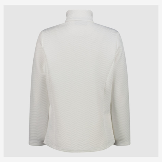 CMP ž jopica 36L1676 A001 STRETCH JACQUARD JACKET bianco