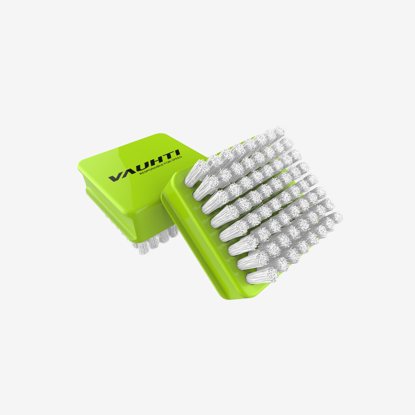 VAUHTI ročna krtača 01010 NYLON BRUSH SMALL green