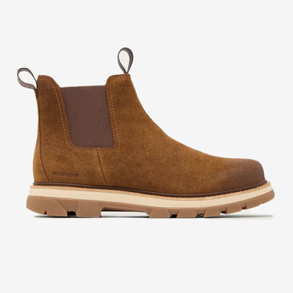SOREL m škornji NM6167 242 LARK-47™ CHELSEA WATERPROOF Velvet tan tobacco