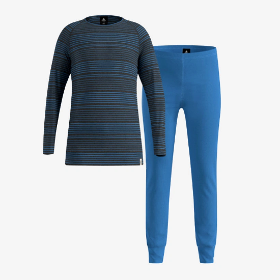 ODLO otr perilo set ACTIVE WARM nebulas blue 