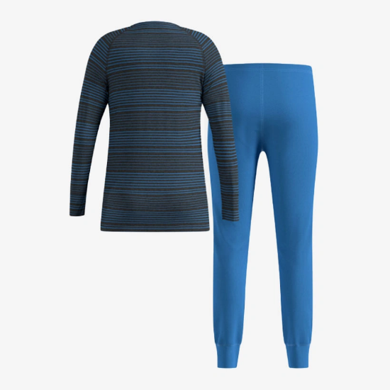ODLO otr perilo set ACTIVE WARM nebulas blue 