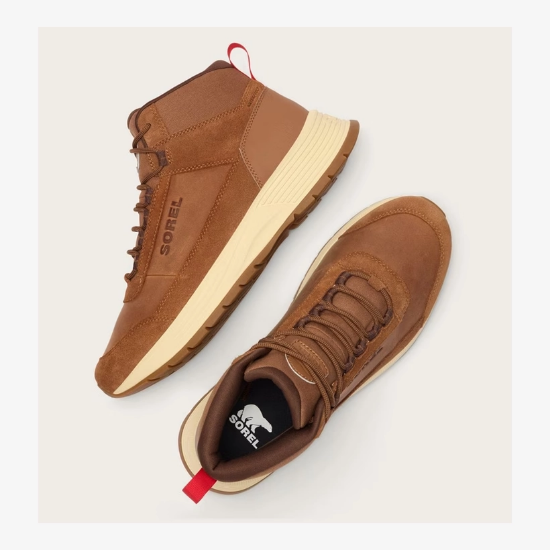 Moški čevlji NM6164 242 OUTING™ SE MID WATERPROOF velvet tan tobacco