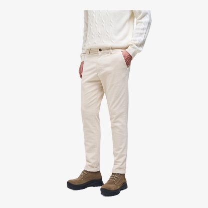 Moške dolge hlače 05000072W 3LK nune white