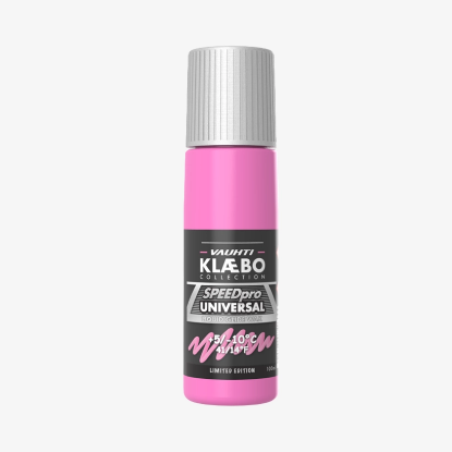 Picture of VAUHTI tekoči vosek za smuči SPEED PRO UNIVERSAL LIQUID GLIDE KLAEBO'S COLLECTION 100ml pink