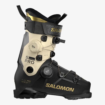 SALOMON ž smučarski čevlji S/PRO SUPRA DUAL BOA 105 black/birch/gold met