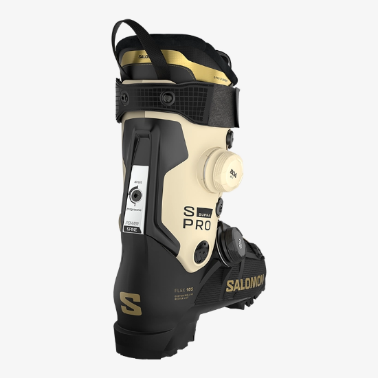 SALOMON ž smučarski čevlji S/PRO SUPRA DUAL BOA 105 black/birch/gold met