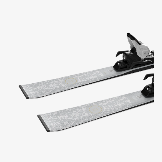 SALOMON ž smučarski set S/MAX N°10 + M10 GW L80 silver met/glitter/gold