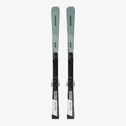 SALOMON odr smučarski set S/MAX 8 + M10 GW L80 wrought iron/black/white